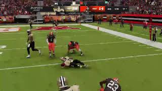 Madden NFL 22 PS5 saints vs browns [upl. by Akcirred445]