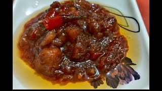 how to make spicy bagoong na alamang with pork shrimp paste recipe [upl. by Abana]