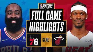 4 76ERS at 1 HEAT  FULL GAME HIGHLIGHTS  May 2 2022 [upl. by Colan]