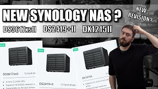 NEW Synology DS3617XS II DS2419II and DX1215 II NAS Drive Uncovered [upl. by Aracaj]