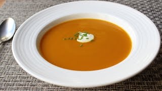 Roasted Butternut Squash Soup  Easy Butternut Squash Soup Recipe [upl. by Northrup]