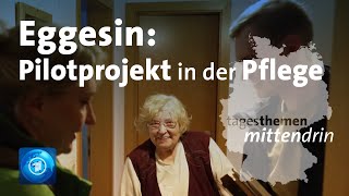 Eggesin Pilotprojekt in der Pflege  tagesthemen mittendrin [upl. by Aerdnek]