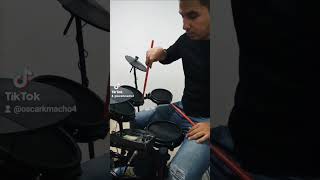 Como tocar cumbia en batería electrónica alesisnitromeshkit alesisdrums [upl. by Gollin]