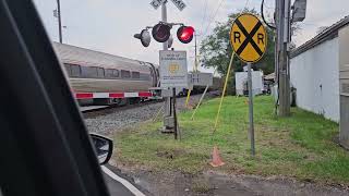 Amtrak CSX P050 at Old Gordonsville Road in Orange Va [upl. by Geldens]