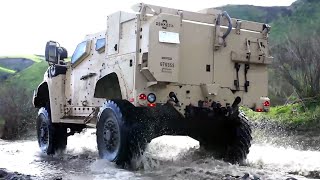 US Army New JLTV Show Its Lethal Maneuverability [upl. by Salangia]