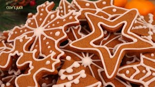 ИМБИРНЫЕ Пряники 🎄 ПРОСТОЙ РЕЦЕПТ и МЯГКОЕ ТЕСТО🎄 Имбирное печенье Оливьедка [upl. by Aisinut785]