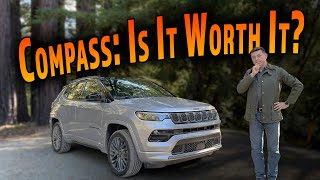 The 2024 Jeep Compass Is An Expensive MiniGrand Cherokee But Is It Worth It  Review [upl. by Eilahs]