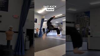 540 KICK TUTORIAL MIKEY from Tokyo Revengers taekwondo martialarts 540 karate shorts mma [upl. by Einnad]