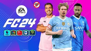 FIFA 14 MOBILE MOD EA SPORTS FC 24 ANDROID OFFLINE NEW KITS 2025 REAL FACES amp LATEST TRANSFERS [upl. by Ahseyd44]