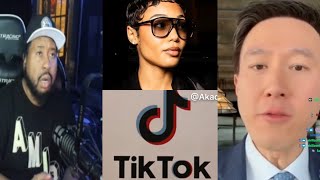 Good decision DJ Akademiks speaks on House passing bill that could Ban Tik Tok in the US [upl. by Seldun431]