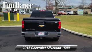 Used 2015 Chevrolet Silverado 1500 LTZ Harrisburg PA FG344469 [upl. by Clauddetta]