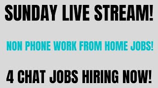 Non Phone Work From Home Chat Jobs  Remote Jobs Hiring Now 2023  Best Work From Home Jobs Hiring [upl. by Enelav698]