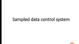 Sampling theorem sampling process sampled data control system [upl. by Neve]