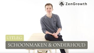 Schoonmaak en onderhoud van een massagetafel [upl. by Glaudia136]