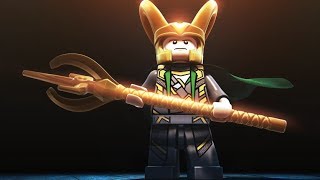 LEGO Marvel Super Heroes Maximum Overload  All Loki Scenes [upl. by Namso743]