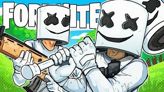 Keepin It Mello As A Marshmello With Some Marshmellos  Fortnite Battle Royale [upl. by Annasor973]