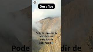 Desafios Descubra Seu Potencial 🧗‍♂️ motivacional gratidão frases [upl. by Weihs]