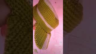 shorts  Crochet a brimmed hat for kids [upl. by Annovaj]