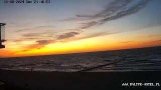 Magiczne chwile na plaży w Niechorzu Oglądaj na żywo  niechorzekamerapl  Live camera [upl. by Farman]