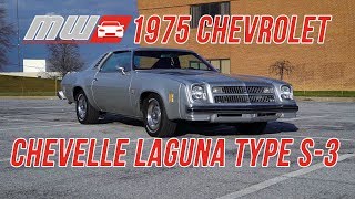 1975 Chevy Chevelle Laguna Type S3 quotLast Gaspquot Muscle Car [upl. by Arretahs914]