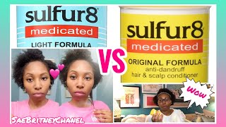 Sulfur 8 Light VS Sulfur 8 Original  For Fast Hair Growth [upl. by Peirsen]