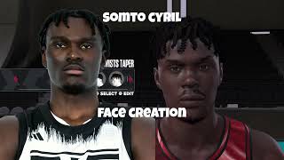 SOMTO CYRIL FACE CREATION 2K24 [upl. by Esorylime]