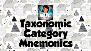 Taxonomic Category Mnemonics  Class 11 Biology  Short Tricks  NEET  Medical prep [upl. by Hartill]