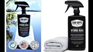 Car Guys Hybrid Wax Sealant [upl. by Suiradel]