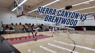 Sierra Canyon Varsity Girls vs Brentwood 111723 [upl. by Beora]