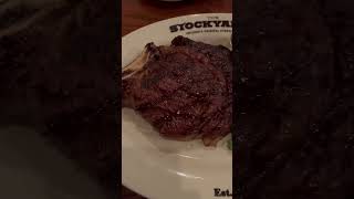 The Stockyards Steakhouse Phoenix AZ food azfoodie steak [upl. by Chafee]