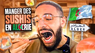 On a testé des Sushis en Algérie à Alger  Balade en Algérie VLOG 2 [upl. by Chaffinch]