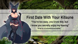 First Date with Your Kitsune F4M Neko Listener Dominant Kissing Part 2 ASMR [upl. by Recneps]