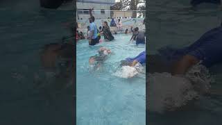 swimming at waterworld vizag [upl. by Oehsen257]