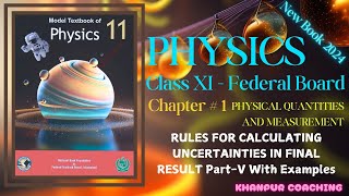 RULES FOR CALCULATING UNCERTAINTIES IN FINAL RESULT PartV UNCERTAINTY IN TIMING EXPERIMENTS FBISE [upl. by Aittam]