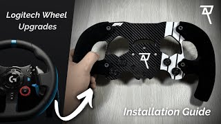 How to Install a F1 Wheel Mod to Logitech G29G920G923  Installation Guide [upl. by Pool801]