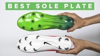 THE BEST SOLEPLATE  whats the best stud shape on a football boot  Unisport Uncut Ep 40 [upl. by Kavanagh]