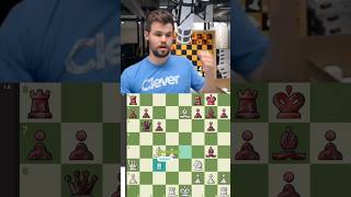 Brilliant Knight Sacrifice🔥 chess chesscom checkmate magnuscarlsen shorts [upl. by Narf784]