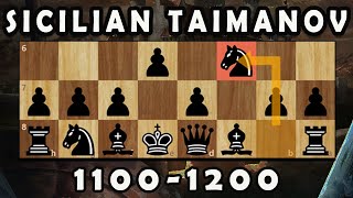 Play the Sicilian Taimanov like a Grandmaster  11001200 [upl. by Mmada803]