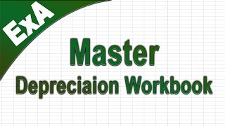 SLN Depreciation Workbook  Master Schedule  Excel [upl. by Annoik]