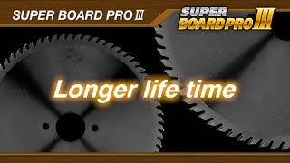 Panel Sizing Saw Blade quotSUPER BOARD PRO IIIquot [upl. by Jo]