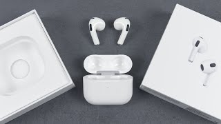 AirPods 3 Unboxing amp erster Eindruck  Was hat sich verändert Vergleich [upl. by Reivad]