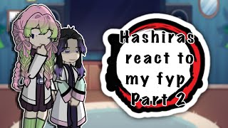 Hashiras react to my fyp  Part 2  Kny  Demon Slayer  Gacha  GL2  Gacha react [upl. by Enilekcaj364]