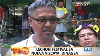 Lechon festival sa N Vizcaya dinagsa [upl. by Critta632]