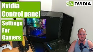 Nvidia control panel best settings for gaming [upl. by Gladis83]