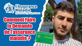 Assurance Maladie  Comment faire la demande pour un étudiant étranger en France [upl. by Johnsson310]