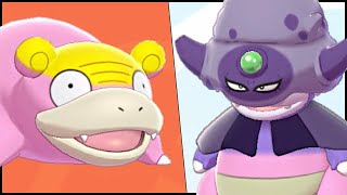 How To Evolve Galarian Slowpoke into Galarian Slowking in Pokemon Sword and Shield Crown Tundra DLC [upl. by Kuth]