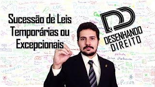 Direito Penal  Art 3 CP  Leis Temporárias e Excepcionais Link com áudio melhor na descrição [upl. by Letnahc840]