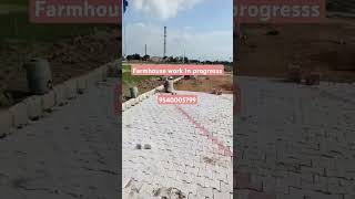 Farmhouse work in progress sonipat jind highway home farmhouse highway chandigarhjaipur [upl. by Uah]