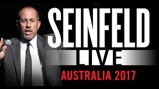 Jerry Seinfeld Live in Australia  August 2017 [upl. by Seana293]