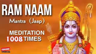 RAM Naam Mantra Jaap  Deep Meditation  1008 Times  Spiritual mantrajaap chanting [upl. by Cirtap]